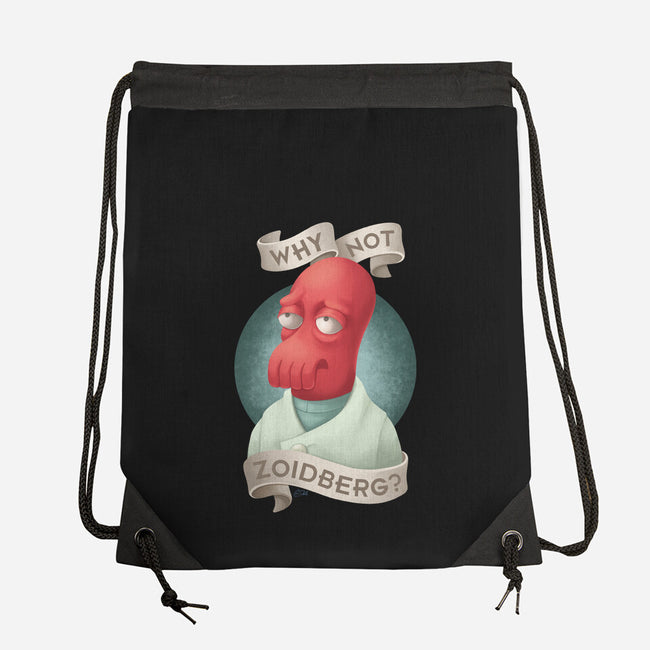 Why Not Zoidberg-None-Drawstring-Bag-ChristaDoodles