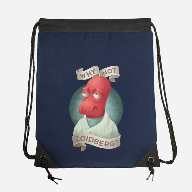 Why Not Zoidberg-None-Drawstring-Bag-ChristaDoodles