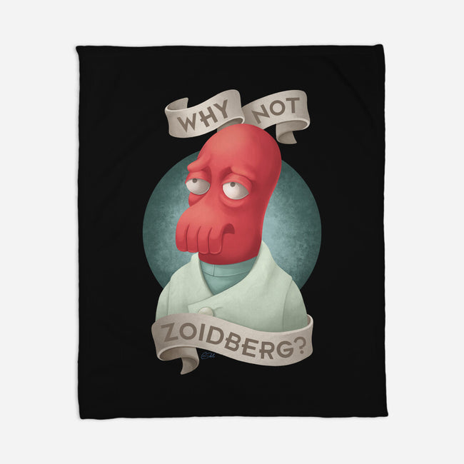 Why Not Zoidberg-None-Fleece-Blanket-ChristaDoodles