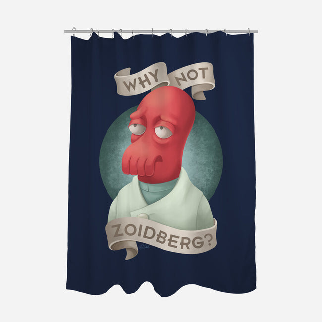 Why Not Zoidberg-None-Polyester-Shower Curtain-ChristaDoodles