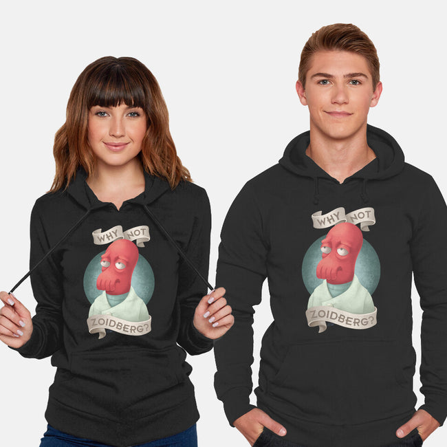 Why Not Zoidberg-Unisex-Pullover-Sweatshirt-ChristaDoodles