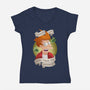 Shut Up And Take My Money-Womens-V-Neck-Tee-ChristaDoodles