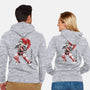 Masters Ken Sumi-Unisex-Zip-Up-Sweatshirt-Astrobot Invention