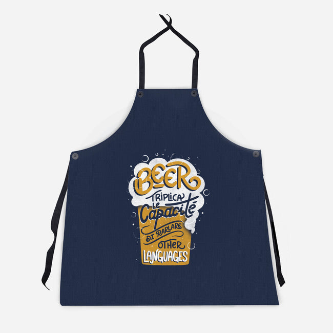 Beer Triplica-Unisex-Kitchen-Apron-tobefonseca