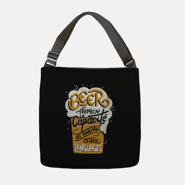 Beer Triplica-None-Adjustable Tote-Bag-tobefonseca