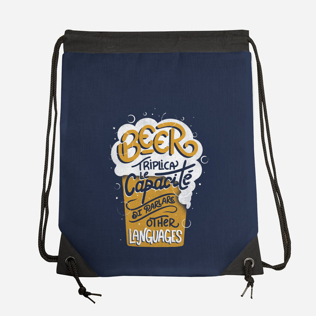 Beer Triplica-None-Drawstring-Bag-tobefonseca