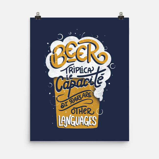 Beer Triplica-None-Matte-Poster-tobefonseca