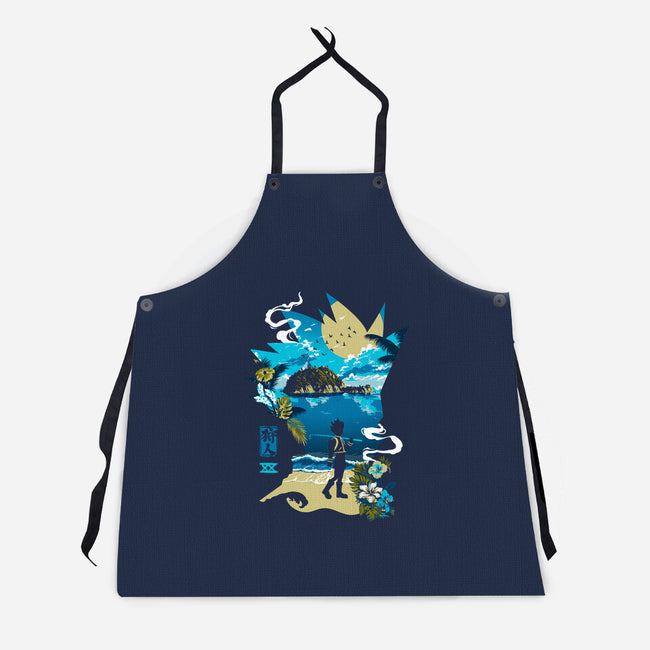 Hunter Funk-Unisex-Kitchen-Apron-Arinesart