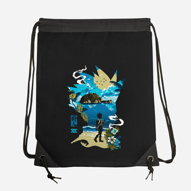 Hunter Funk-None-Drawstring-Bag-Arinesart