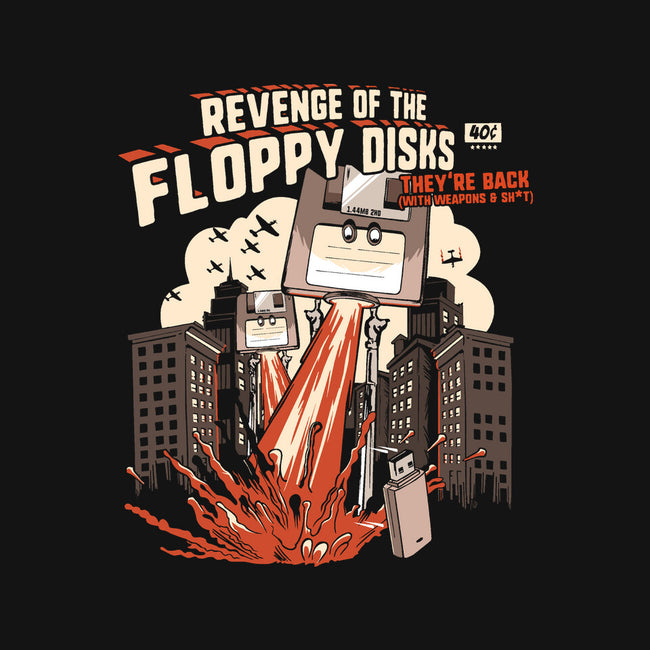 Revenge Of The Floppy Disks-None-Drawstring-Bag-NerdShizzle