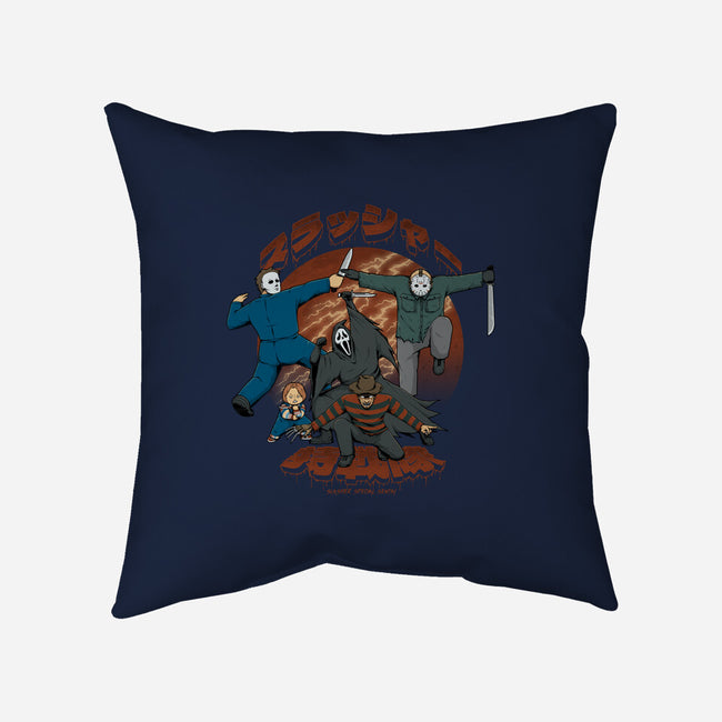 Slasher Force-None-Removable Cover w Insert-Throw Pillow-pigboom