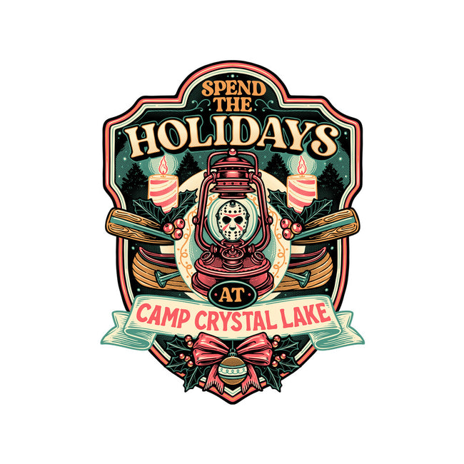 Holiday Camp-Womens-V-Neck-Tee-glitchygorilla