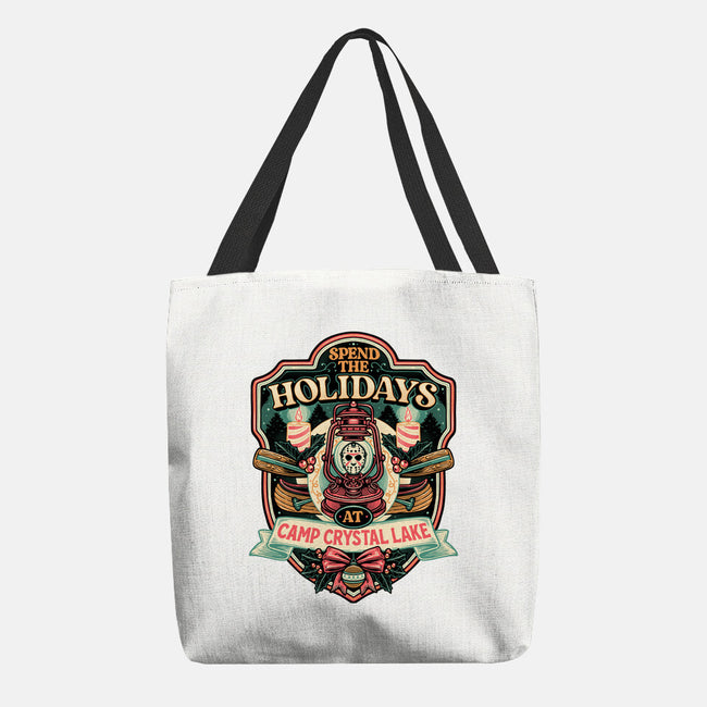 Holiday Camp-None-Basic Tote-Bag-glitchygorilla