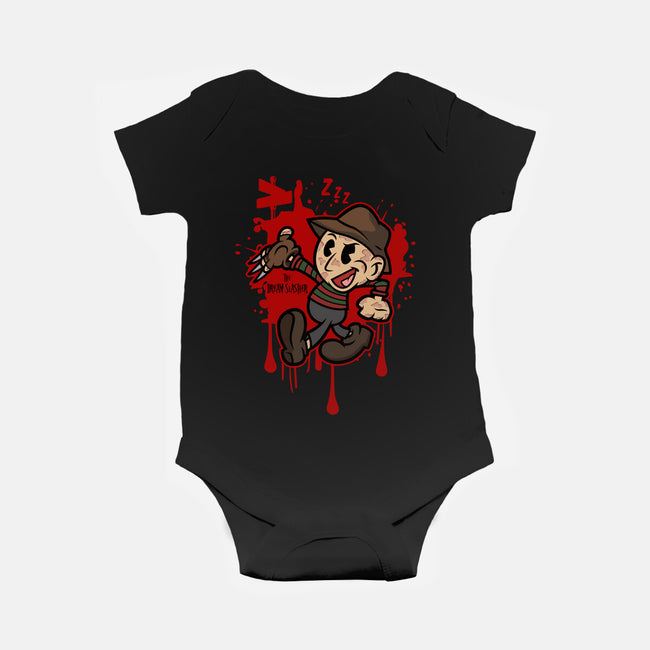 The Dream Slasher-Baby-Basic-Onesie-janlangpoako