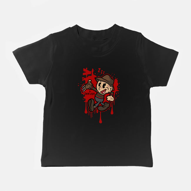 The Dream Slasher-Baby-Basic-Tee-janlangpoako