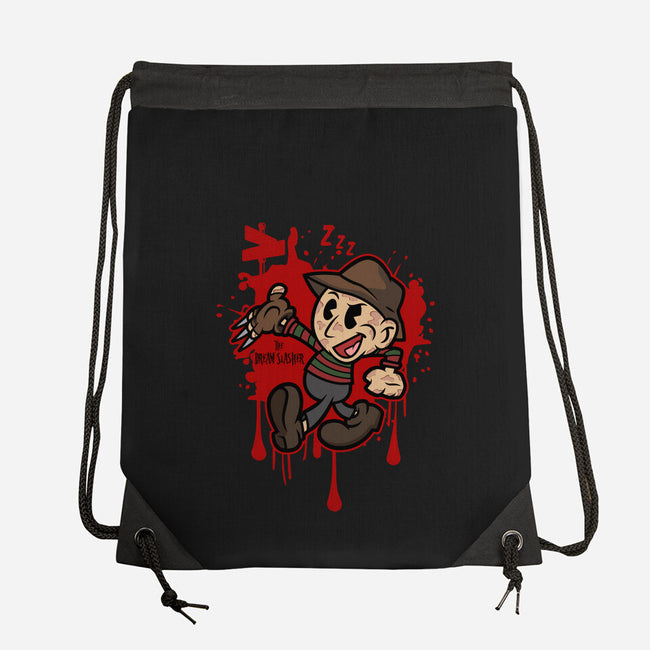 The Dream Slasher-None-Drawstring-Bag-janlangpoako