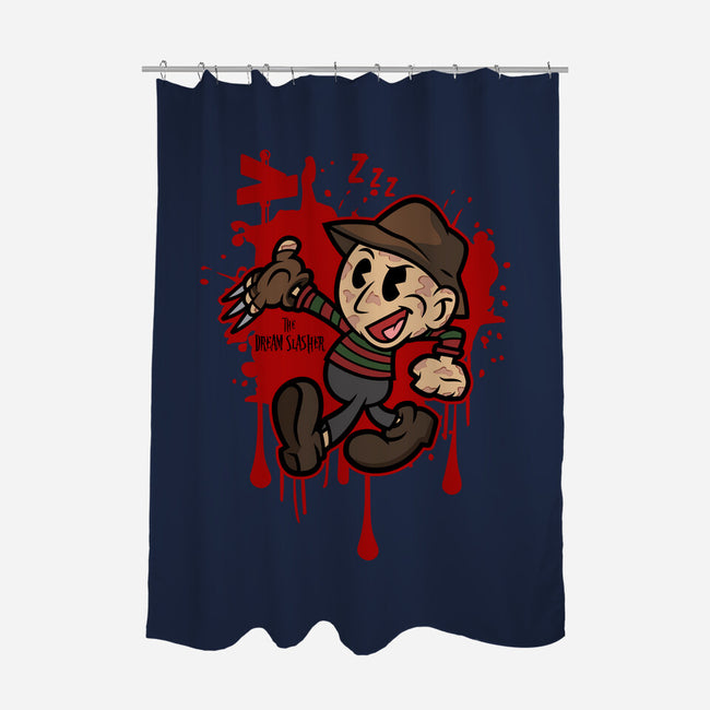 The Dream Slasher-None-Polyester-Shower Curtain-janlangpoako