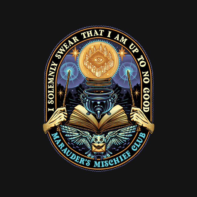 Mischief Club-Womens-Basic-Tee-glitchygorilla