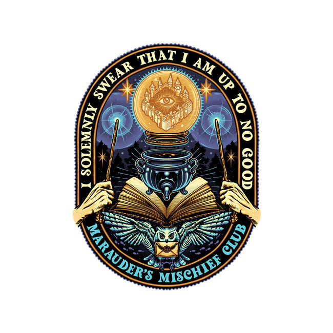 Mischief Club-Womens-Basic-Tee-glitchygorilla