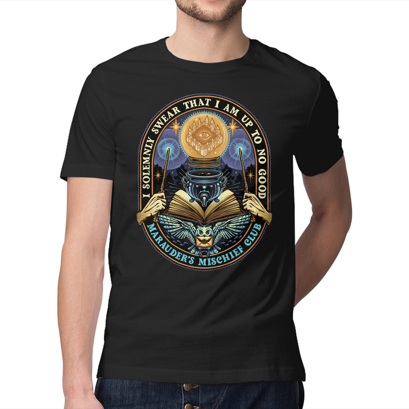 Mischief Club-Mens-Premium-Tee-glitchygorilla by TeeFury