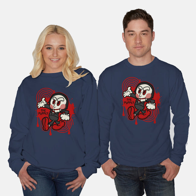 The Puppet-Unisex-Crew Neck-Sweatshirt-janlangpoako