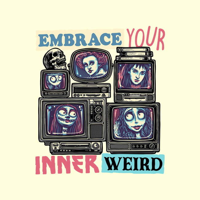 Embrace Your Inner Weird-None-Adjustable Tote-Bag-glitchygorilla