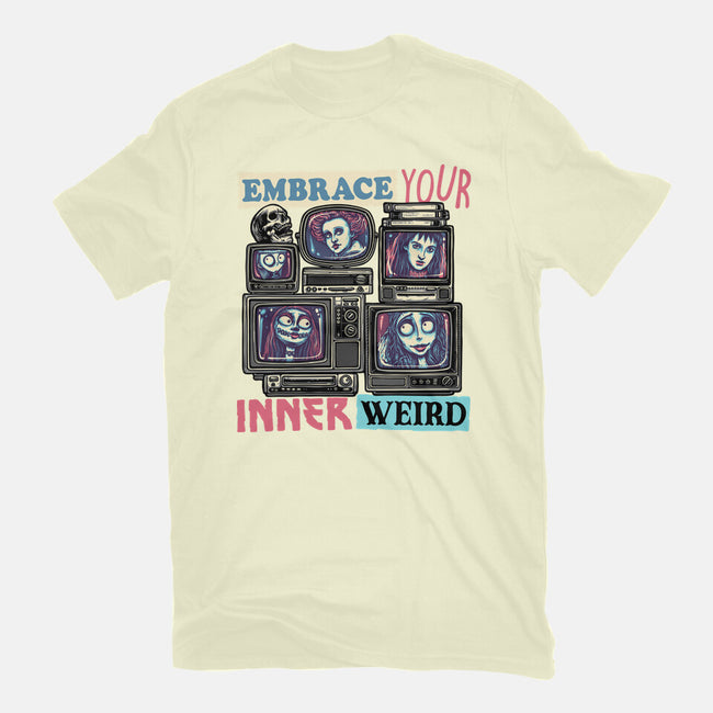 Embrace Your Inner Weird-Mens-Premium-Tee-glitchygorilla