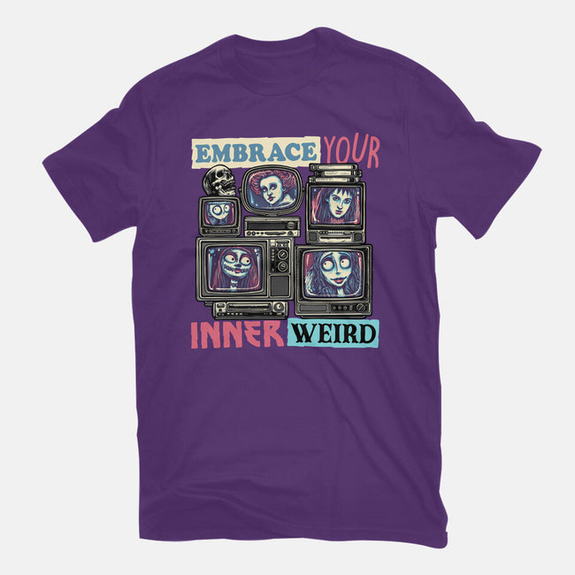 Embrace Your Inner Weird-Mens-Basic-Tee-glitchygorilla