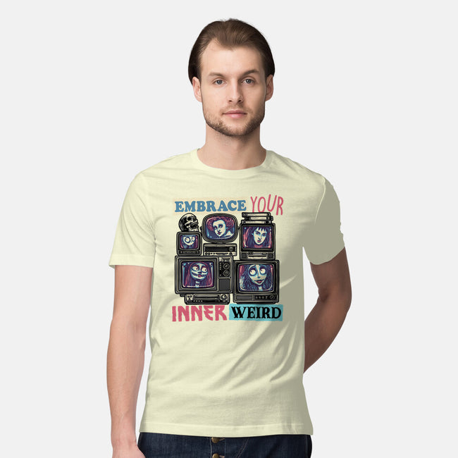 Embrace Your Inner Weird-Mens-Premium-Tee-glitchygorilla