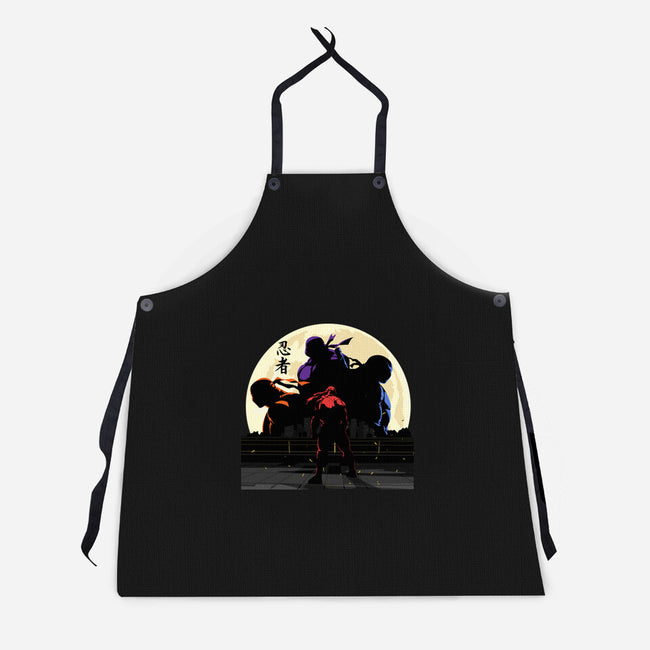 Ninjas-Unisex-Kitchen-Apron-Jaydelacruz