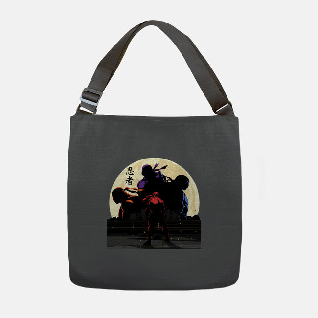 Ninjas-None-Adjustable Tote-Bag-Jaydelacruz