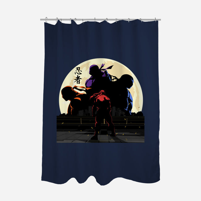 Ninjas-None-Polyester-Shower Curtain-Jaydelacruz