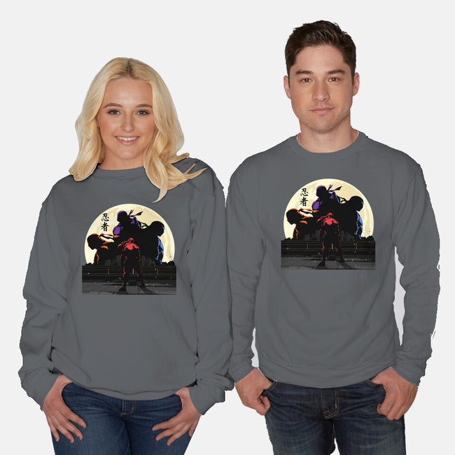 Ninjas-Unisex-Crew Neck-Sweatshirt-Jaydelacruz