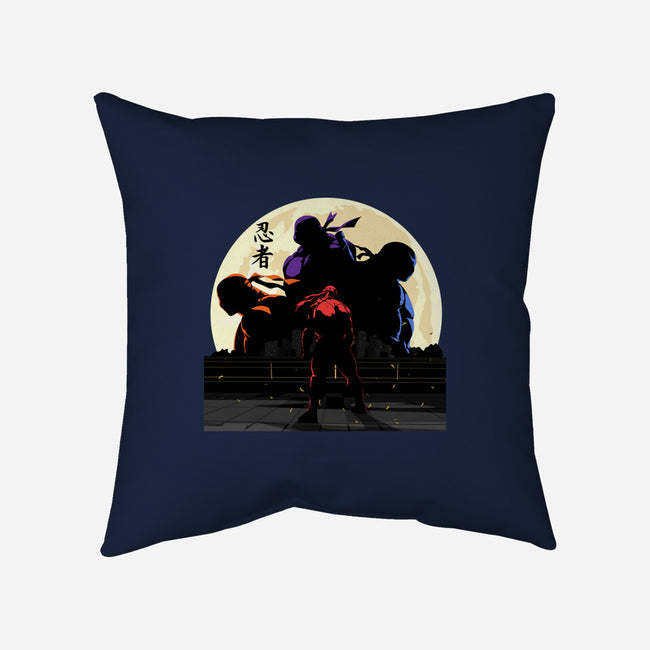 Ninjas-None-Removable Cover w Insert-Throw Pillow-Jaydelacruz