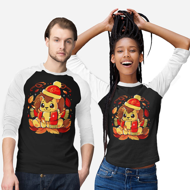 Red Winter Magic-Unisex-Baseball-Tee-Vallina84