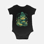 Winter Green Magic-Baby-Basic-Onesie-Vallina84