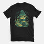 Winter Green Magic-Womens-Basic-Tee-Vallina84