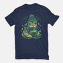 Winter Green Magic-Womens-Basic-Tee-Vallina84