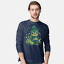 Winter Green Magic-Mens-Long Sleeved-Tee-Vallina84