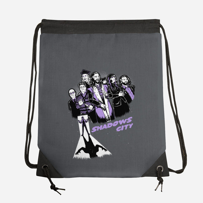 Shadows City-None-Drawstring-Bag-Studio Mootant