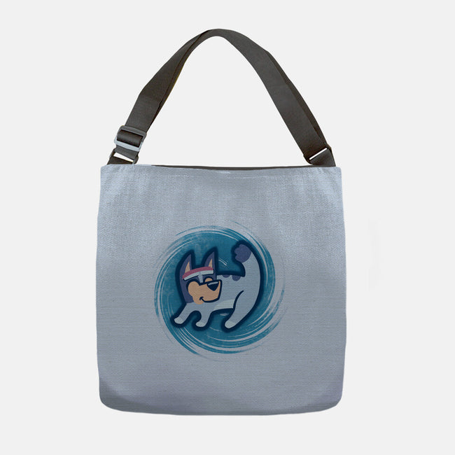 The Blue Queen-None-Adjustable Tote-Bag-IdeasConPatatas