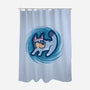 The Blue Queen-None-Polyester-Shower Curtain-IdeasConPatatas