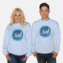 The Blue Queen-Unisex-Crew Neck-Sweatshirt-IdeasConPatatas