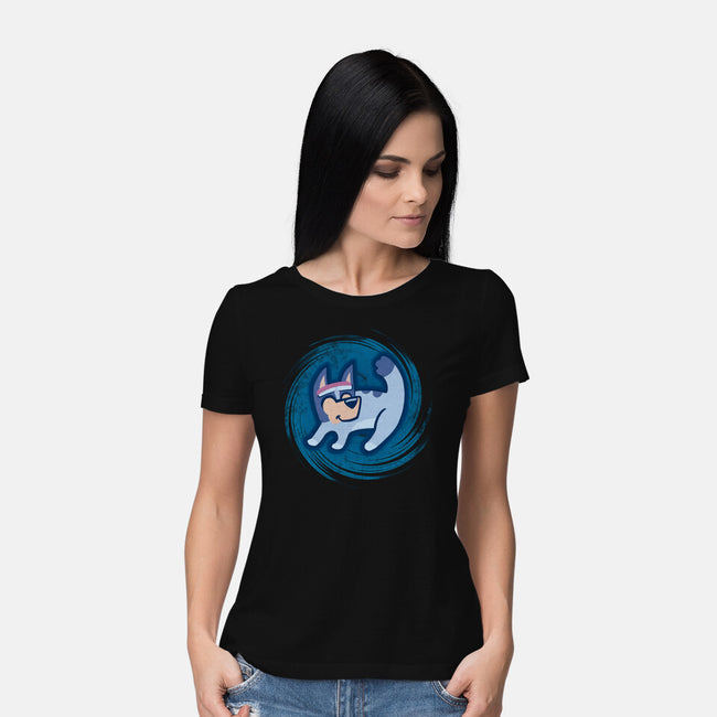 The Blue Queen-Womens-Basic-Tee-IdeasConPatatas