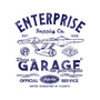 Enterprise Garage-Youth-Crew Neck-Sweatshirt-Arinesart