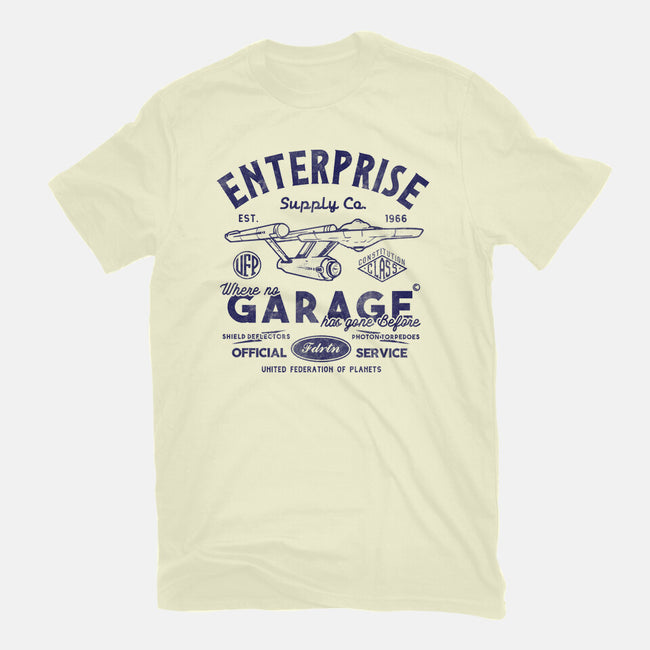 Enterprise Garage-Mens-Basic-Tee-Arinesart