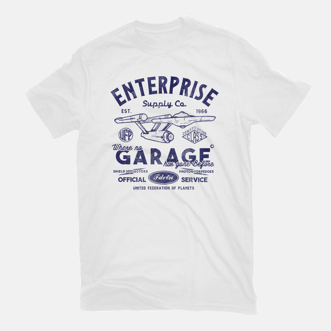 Enterprise Garage-Womens-Basic-Tee-Arinesart