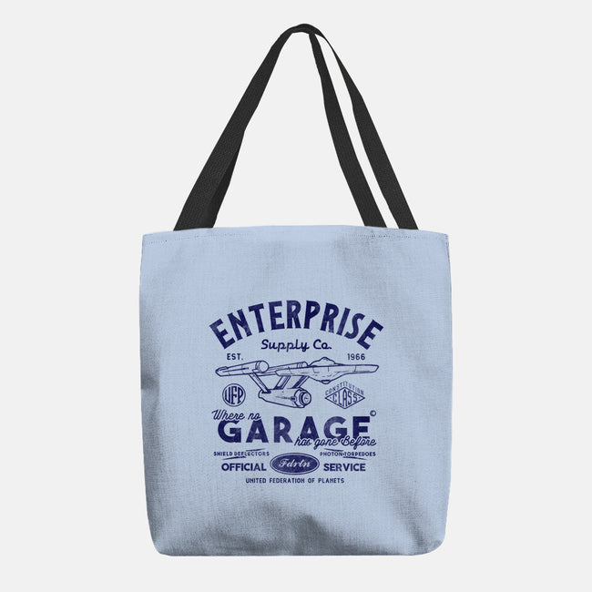 Enterprise Garage-None-Basic Tote-Bag-Arinesart