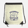 Enterprise Garage-None-Drawstring-Bag-Arinesart