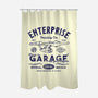 Enterprise Garage-None-Polyester-Shower Curtain-Arinesart